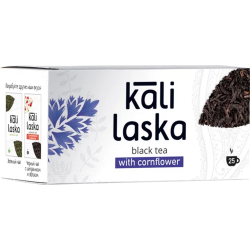 Чай черный «Kali Laska» с ва­силь­ком, 25х2 г, 50 г