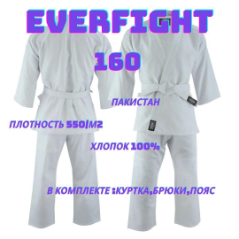 Кимоно для дзюдо EVERFIGHT 1272 РОСТ 160