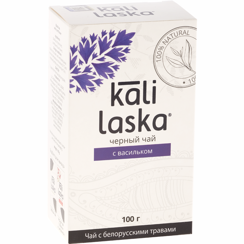 Чай черный «Kali Laska» байховый с васильком, 100 г #0