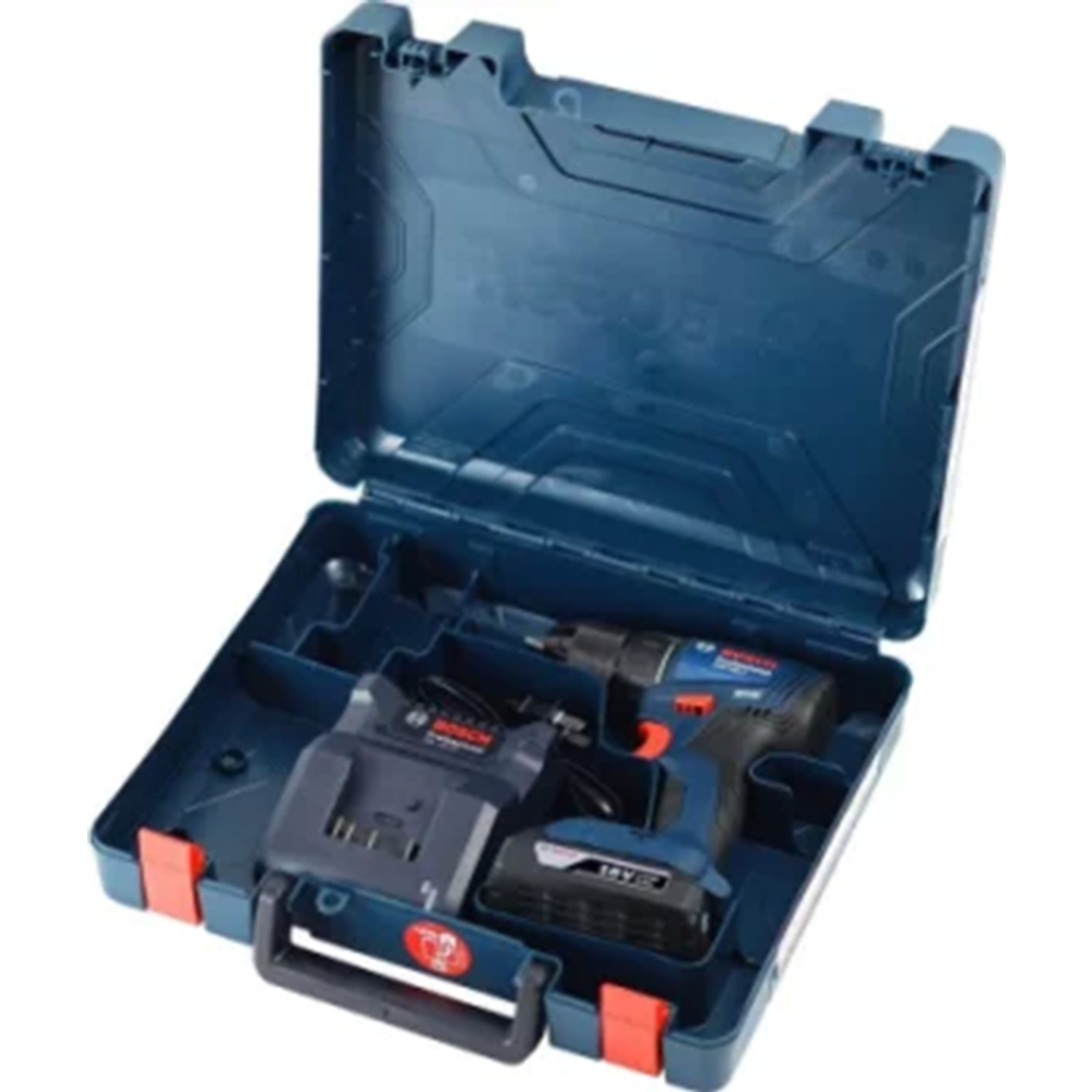 Дрель-шуруповерт «Bosch» GSR 185-LI, 1 АКБ, в чемодане, 06019K3001