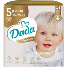 Под­гуз­ни­ки «DADA» Extra Care, размер 5, junior, 15-25 кг, 28 шт