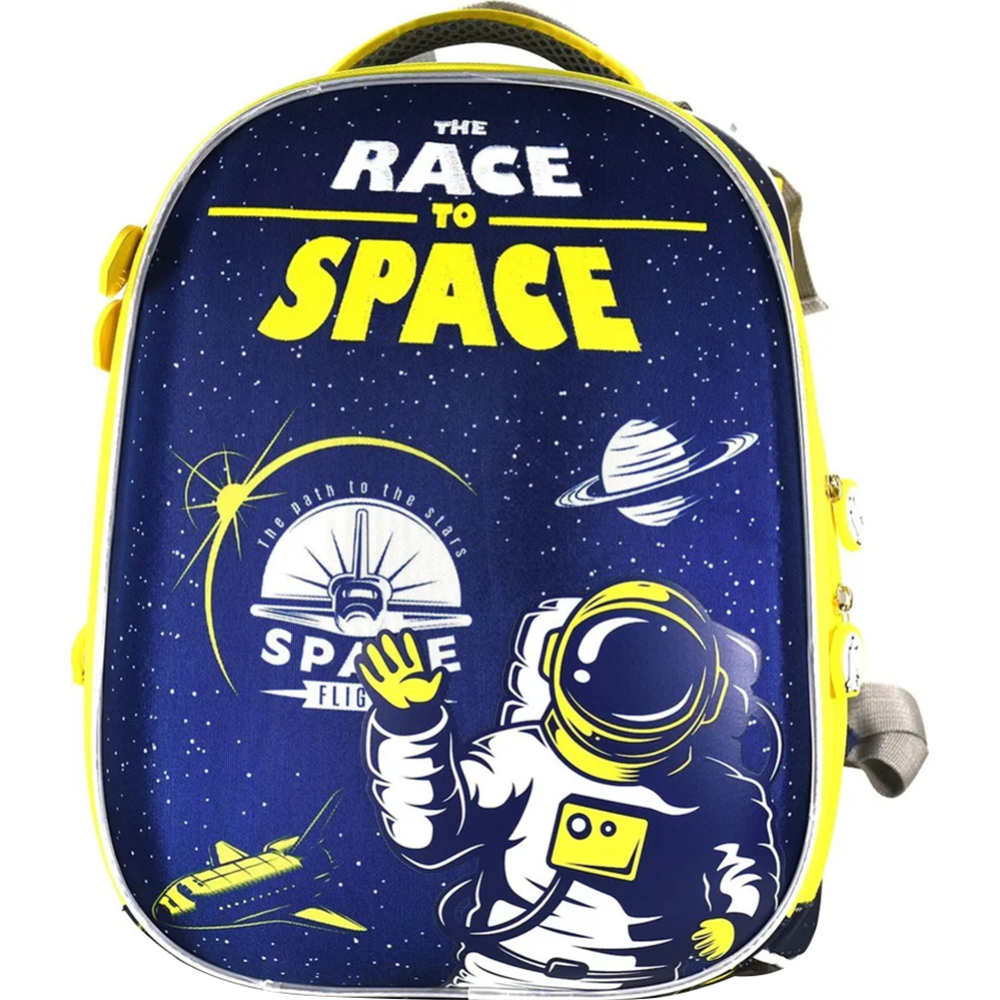 Рюкзак школьный «Schoolformat» Ergonomic + Race To Space, РЮКЖКРД-РТС, синий