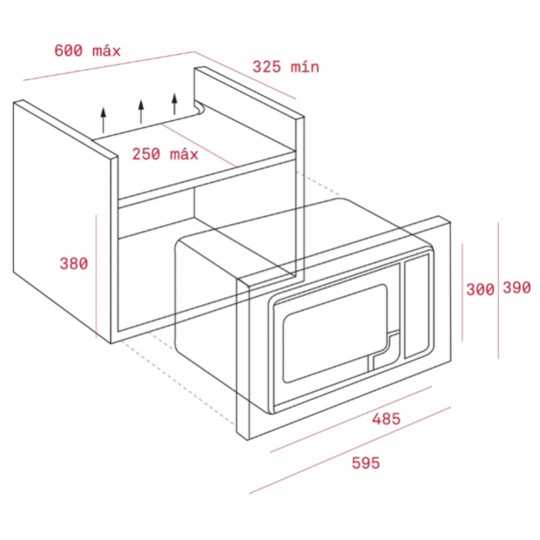 Микроволновая печь «Teka» MS 620 BIS, 40584010