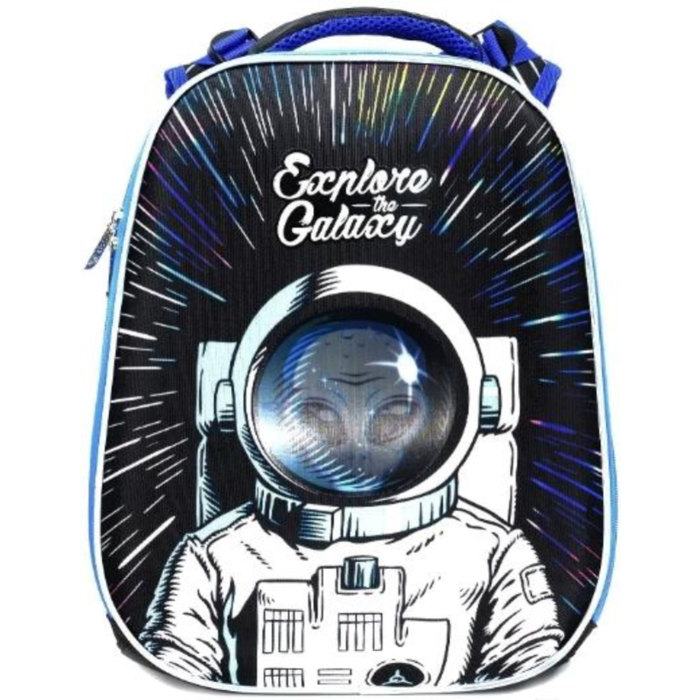 Рюкзак школьный «Schoolformat» Ergonomic 2 Ufo-astronaut, РЮКЖК2-НАС, черный