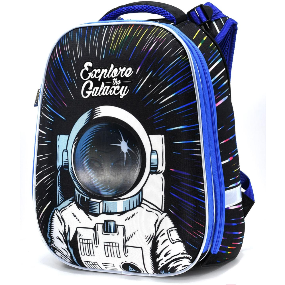 Рюкзак школьный «Schoolformat» Ergonomic 2 Ufo-astronaut, РЮКЖК2-НАС, черный
