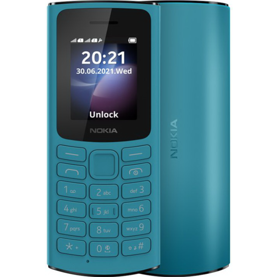 Мобильный телефон «Nokia» 105 4G, TA-1378, 16VEGL01A01, Blue