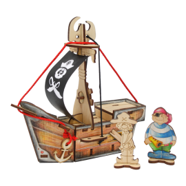 Набор «Woody» Пиратский корабль «Карамба»