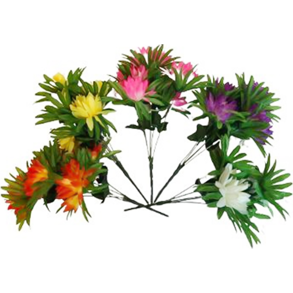 Цветок искусственный «Астра» BY-700-58, 5 цветков, 32 см #0