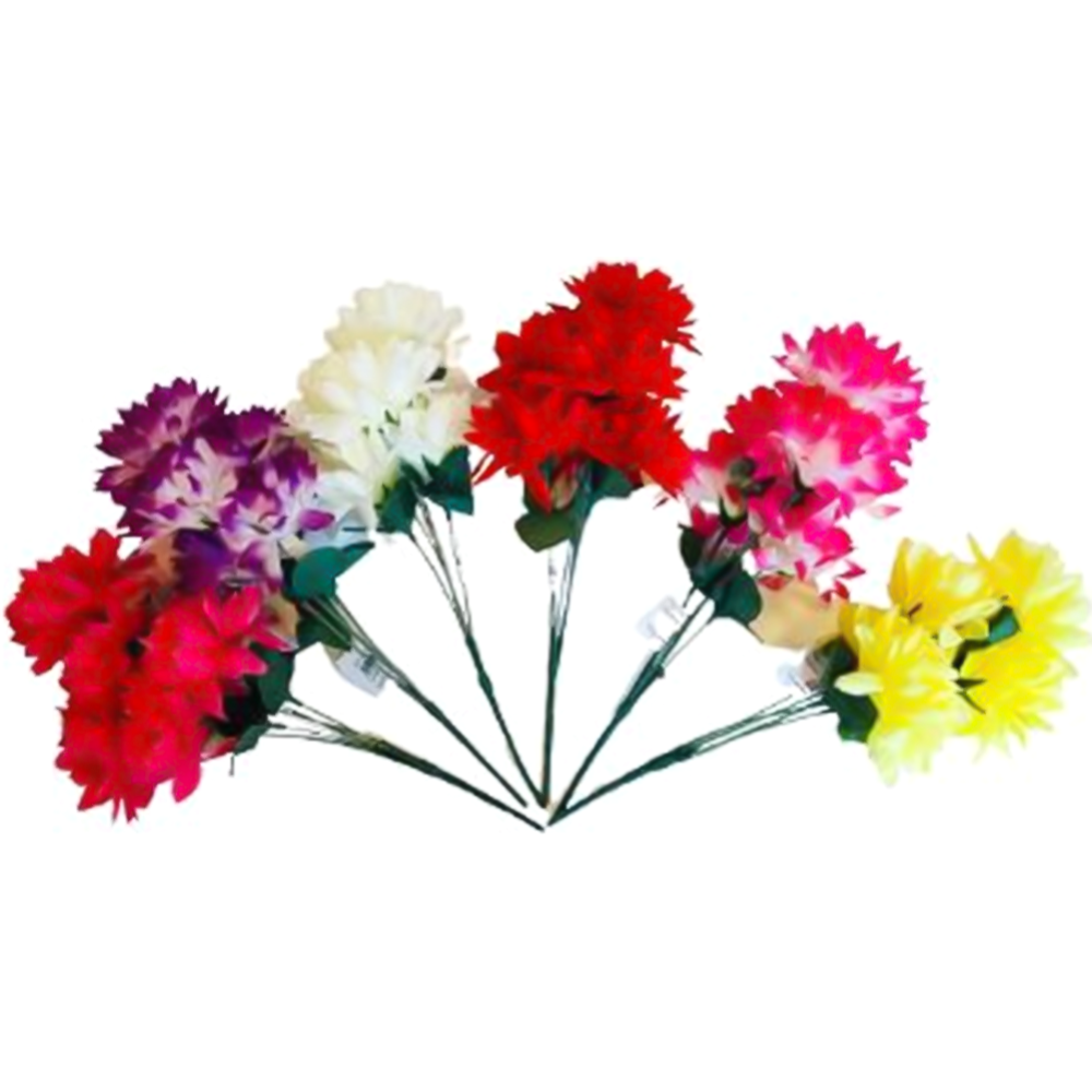 Цветок искусственный «Астры» BY-700-50, 5 цветков, 32 см #0