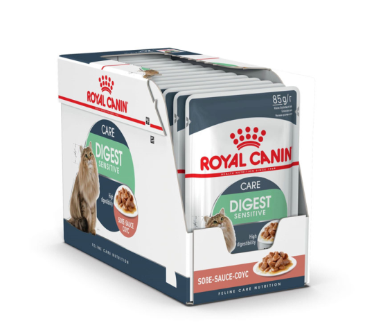 Влажный корм для кошек Royal Canin Digestive Care в соусе, 85 гр х 28 шт.