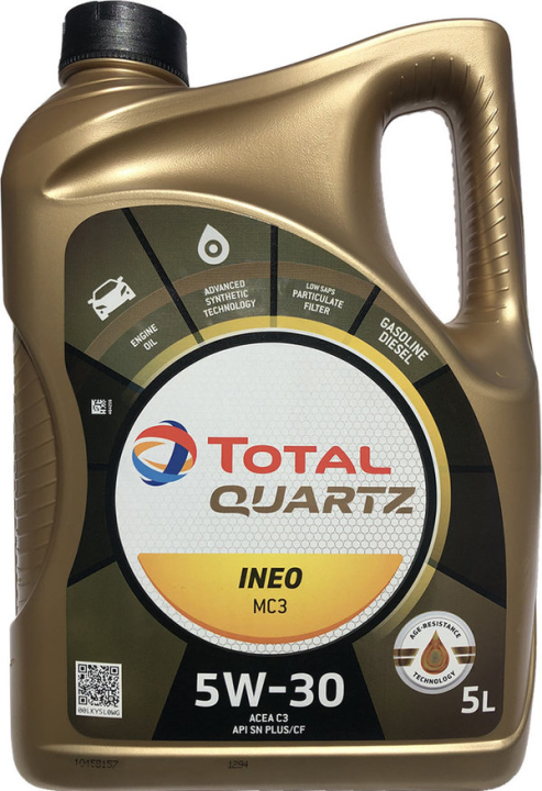 Масло моторное Total Quartz Ineo MC3 5W-30 5 л 213698