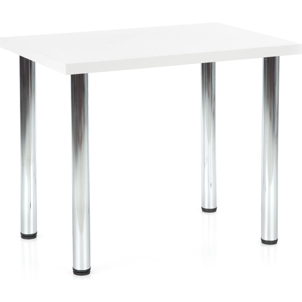 Обеденный стол «Halmar» Modex 90 белый/хром, 90/60/75, V-PL-MODEX-90-BIALY