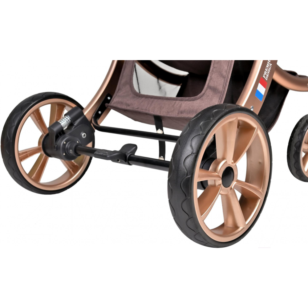 Универсальная коляска «Aimile» Original New Gold 2 в 1, NDG-3, шоколадный