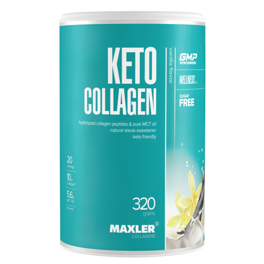 Коллаген Maxler Keto Collagen 320 g - Vanilla