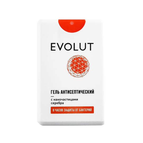 Гель для рук «Evolut» антисептический, 20 мл