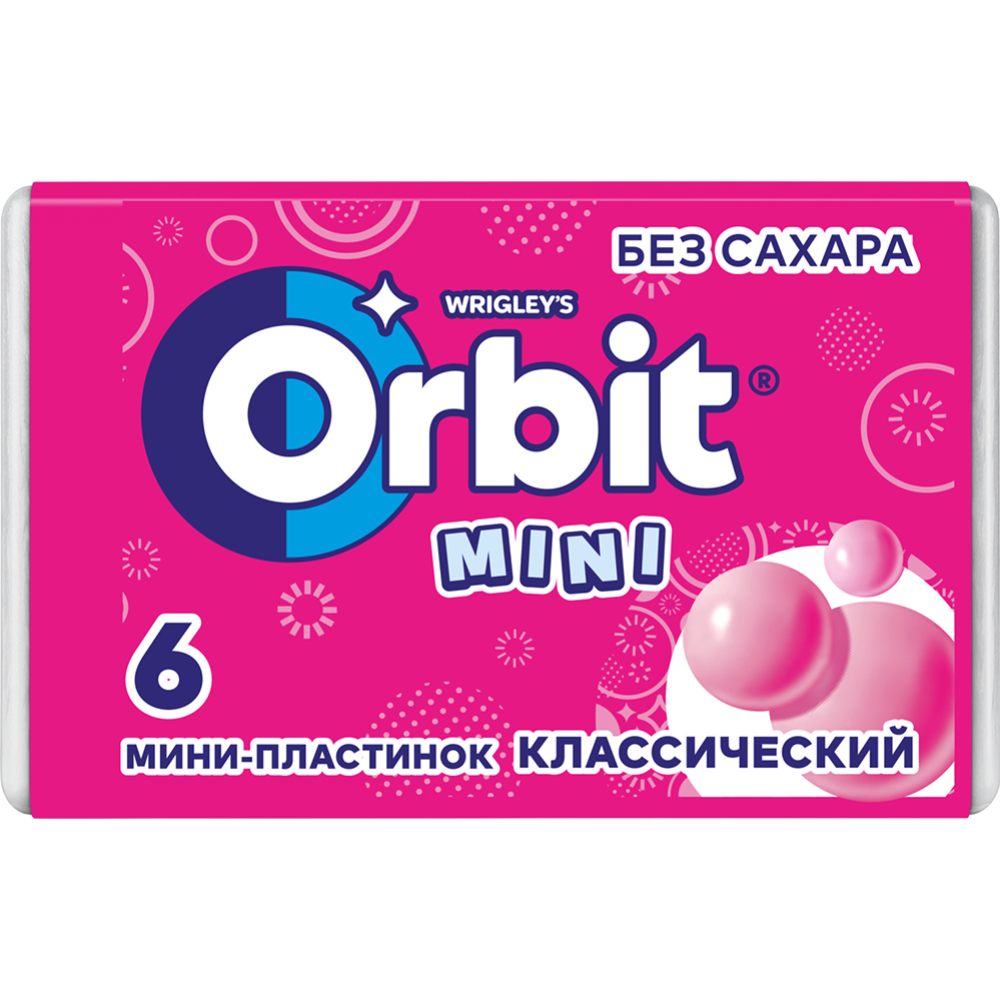 Жевательная резинка «Orbit» классический, 10.2 г