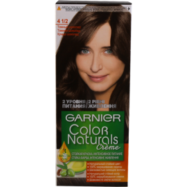 Крем-краска «Garnier Color Naturals» Creme 4.1/2 горький шоколад.