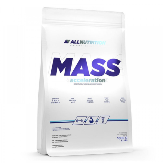 Гейнер от ALLNUTRITION MASS acceleration (1000 гр)