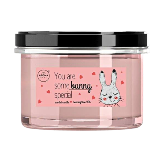 Ароматизированная свеча в стекле Aroma HOME CANDLE BUNNY 120g