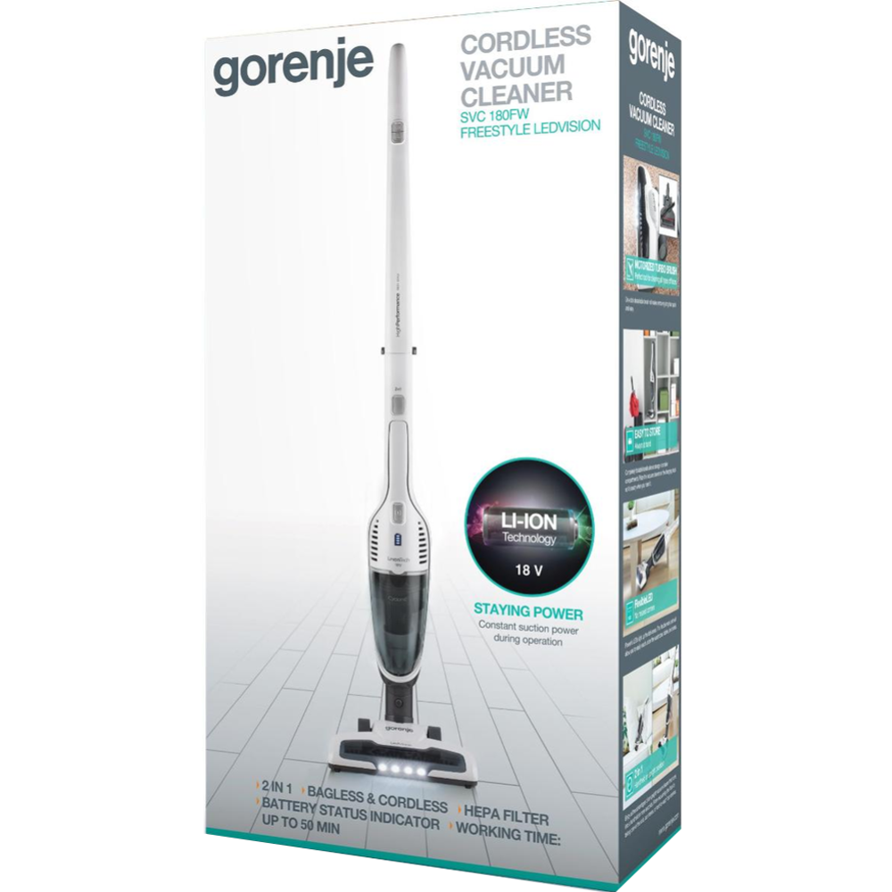 Пылесос «Gorenje» SVC180FW