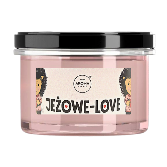 Ароматизированная свеча в стекле Aroma HOME CANDLE Jeżowe Love 120g