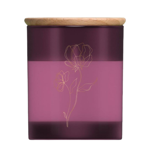 Ароматизированная свеча в стекле Aroma HOME CANDLE Kwiatowy Bukiet 160g