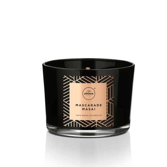 Ароматизированная свеча в стекле Aroma HOME SCENTED CANDLE 115G MASCARADE MASAI