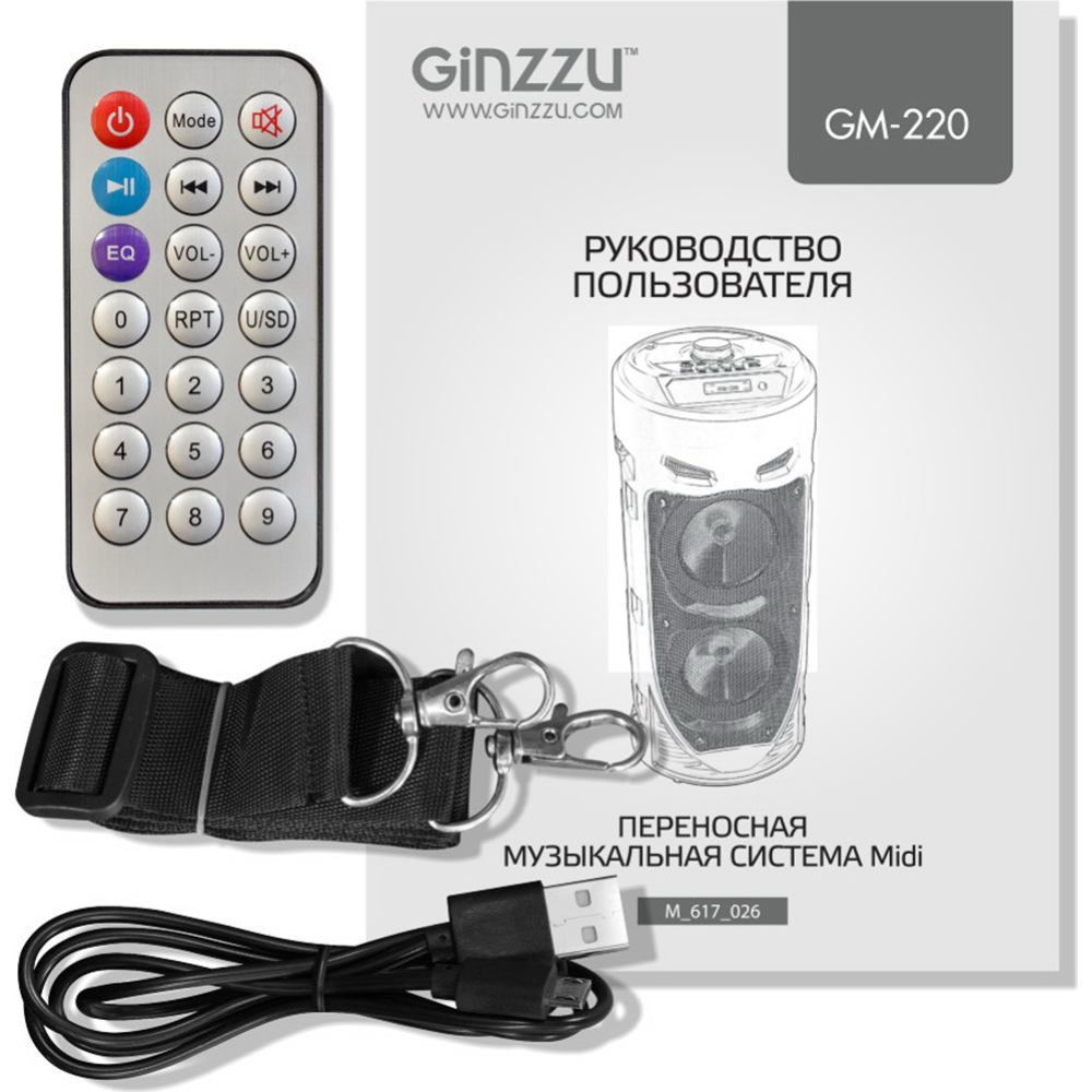 Акустика «Ginzzu» GM-220