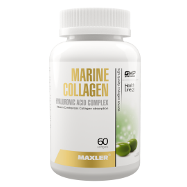 Коллаген Maxler Marine Collagen Hyaluronic Acid Complex 60 softgels