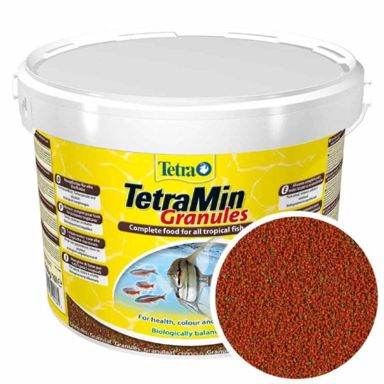 Корм для аквариумных рыб TetraMin Granules, 10 л