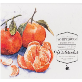 Блок для рисования «Малевичъ» White Swan, 401442, 20 листов