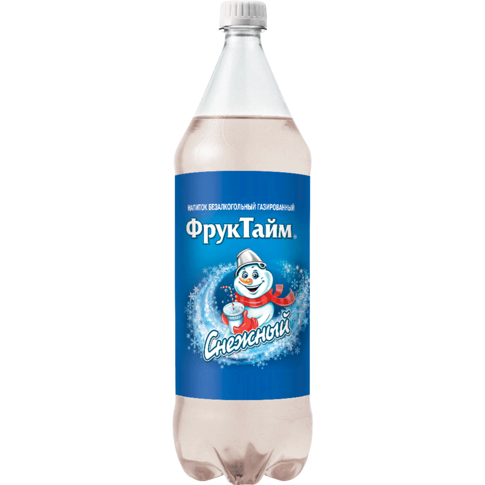 Напиток газированный «ФрукТайм» снежный, 1.5 л