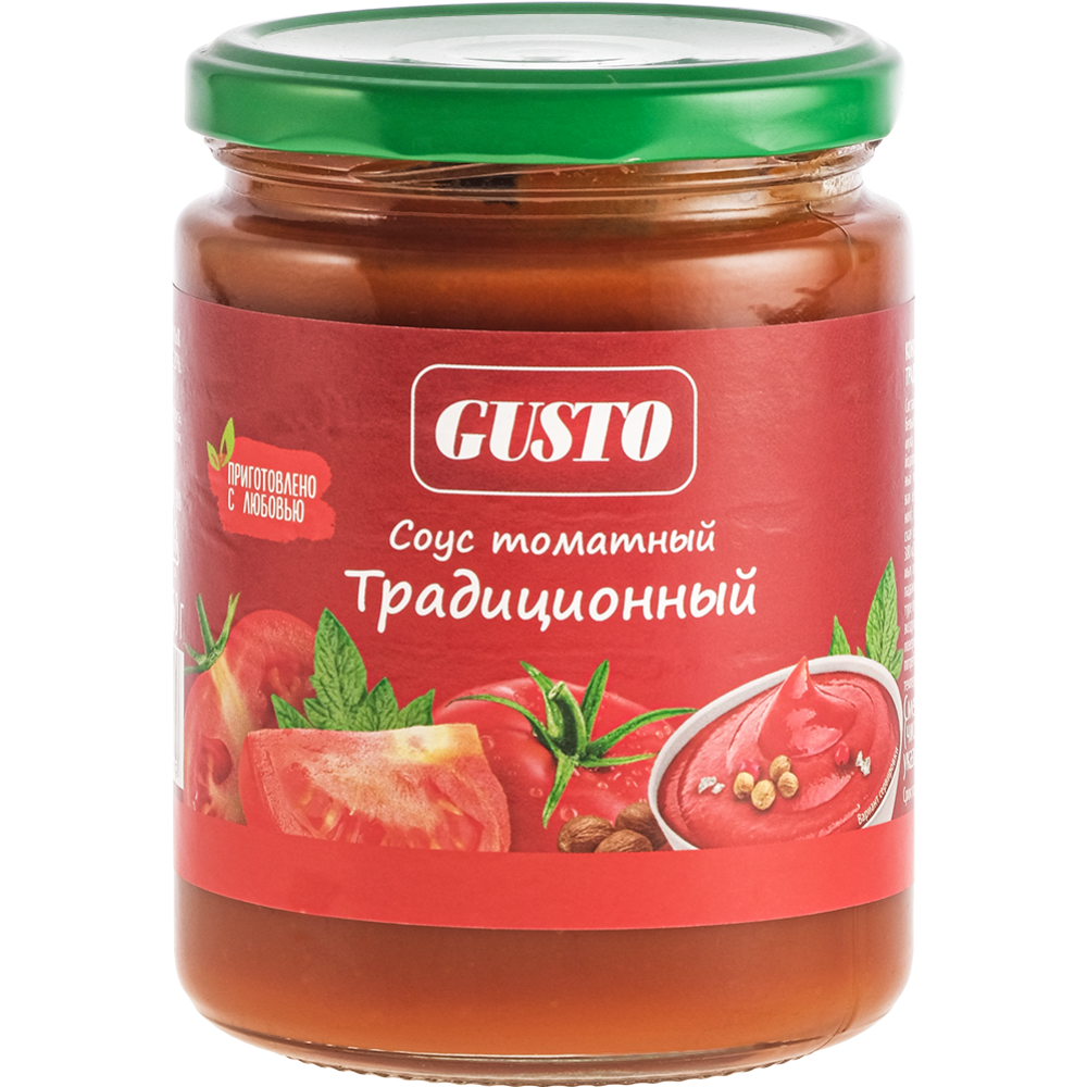 Соус то­мат­ный «Gusto» тра­ди­ци­он­ный, 450 г