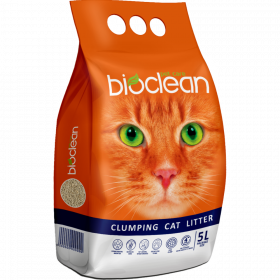 На­пол­ни­тель ком­ку­ю­щий­ся «Bioclean» для ко­ша­чье­го туа­ле­та, 5 л