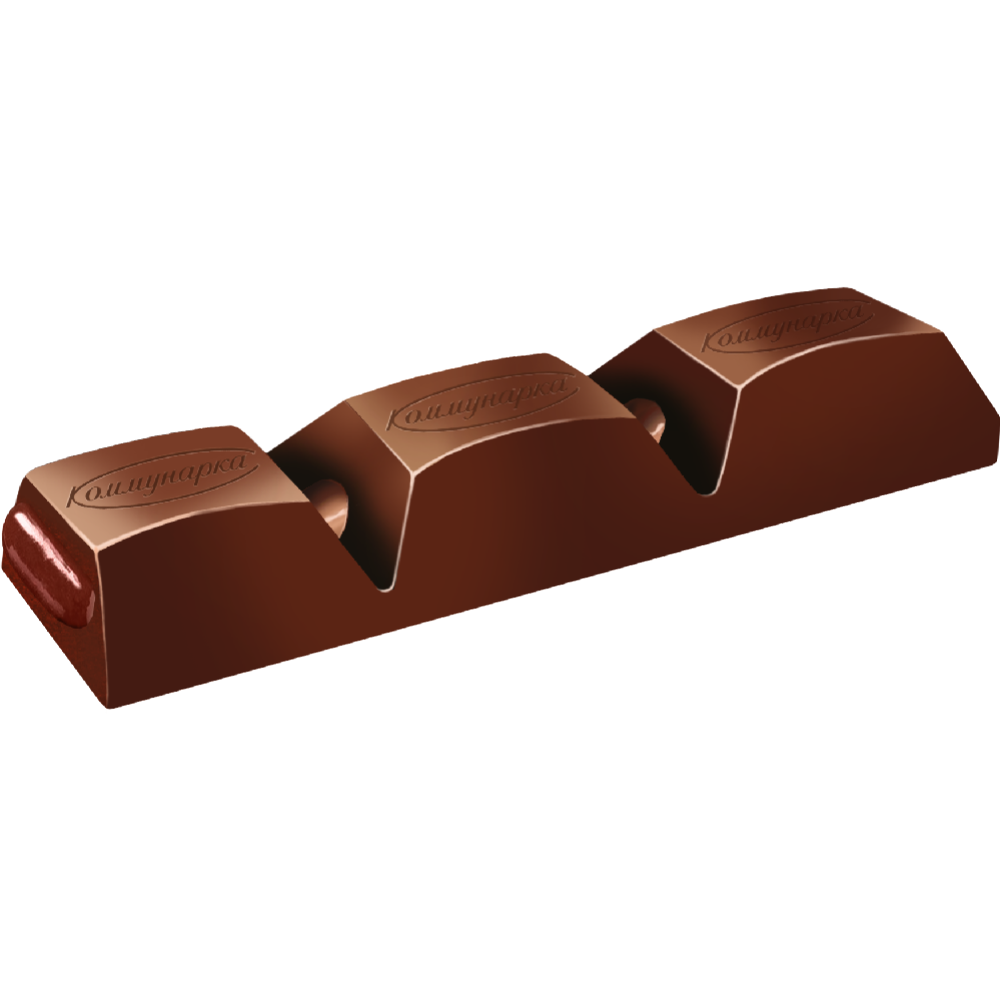 Шоколад горький «Коммунарка» с шоколадной начинкой, 8х25 г, 200 г #6