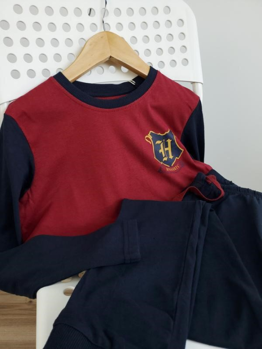 Пижама детская, комплект для отдыха, домашний костюм Harry Potter размер 146-152 см