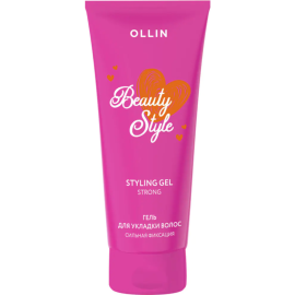 Гель для укладки волос «Ollin» Beauty Style, сильная фиксация, 200 мл