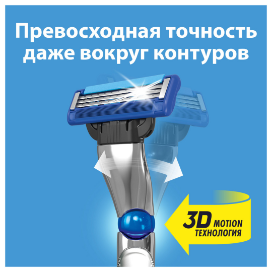 Смен­ные кас­се­ты / лезвия для бритья муж­ские Gillette Mach 3 Turbo 8 шт.