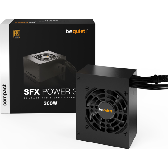 Блок питания «Be quiet!» SFX Power 3 Bronze Retail 300W, BN320