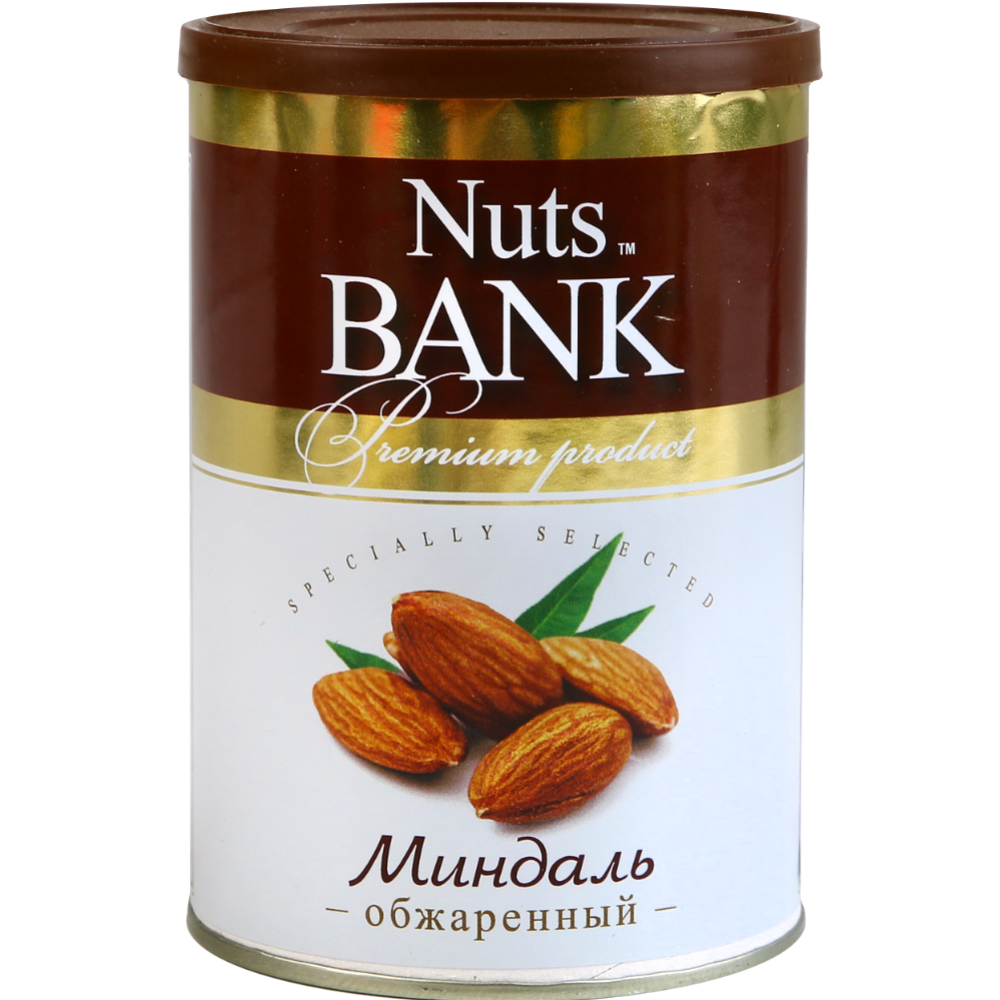 Миндаль «Nuts Bank» обжаренный, 200 г