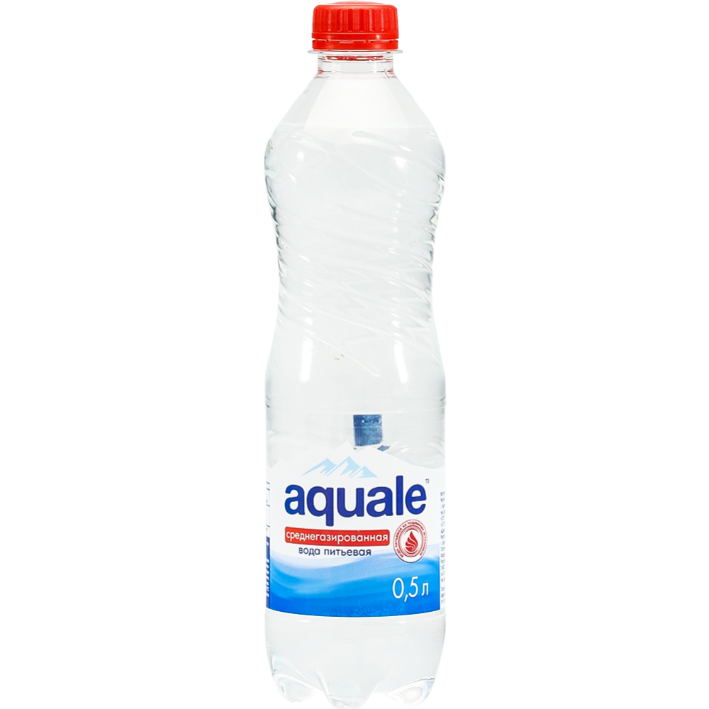 Вода питьевая «Aquale» газированная, 0.5 л #0