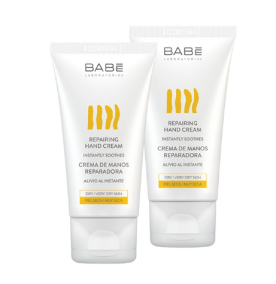 LABORATORIOS BABE НАБОР (2 по цене 1) Восстанавливащий крем для рук/REPAIRING HAND CREAM, 50 мл 2шт