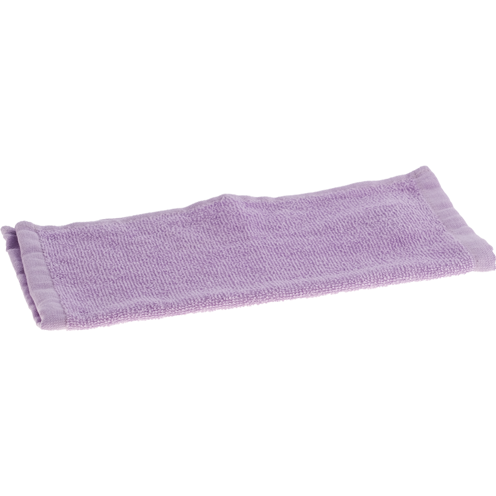 Полотенце «Sofen» махровое, Гладь, фиолетовое, 30х30 см #0