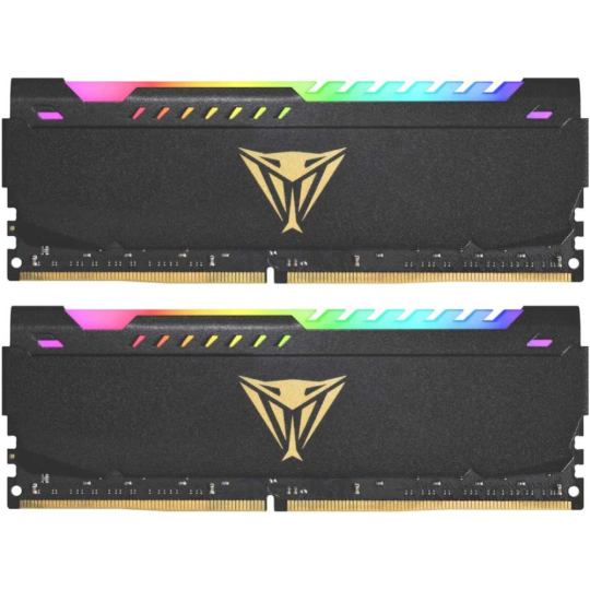 Оперативная память «Patriot» Viper Steel V4S RGB 16GB 3600MHz CL20 KIT, PVSR416G360C0K