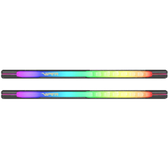 Оперативная память «Patriot» Viper Steel V4S RGB 16GB 3600MHz CL20 KIT, PVSR416G360C0K