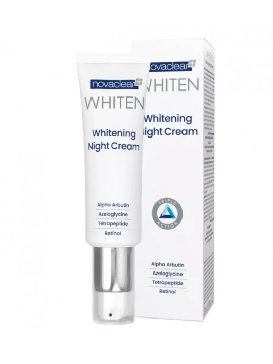 Novaclear Whiten крем ночной отбеливающий, 50 мл