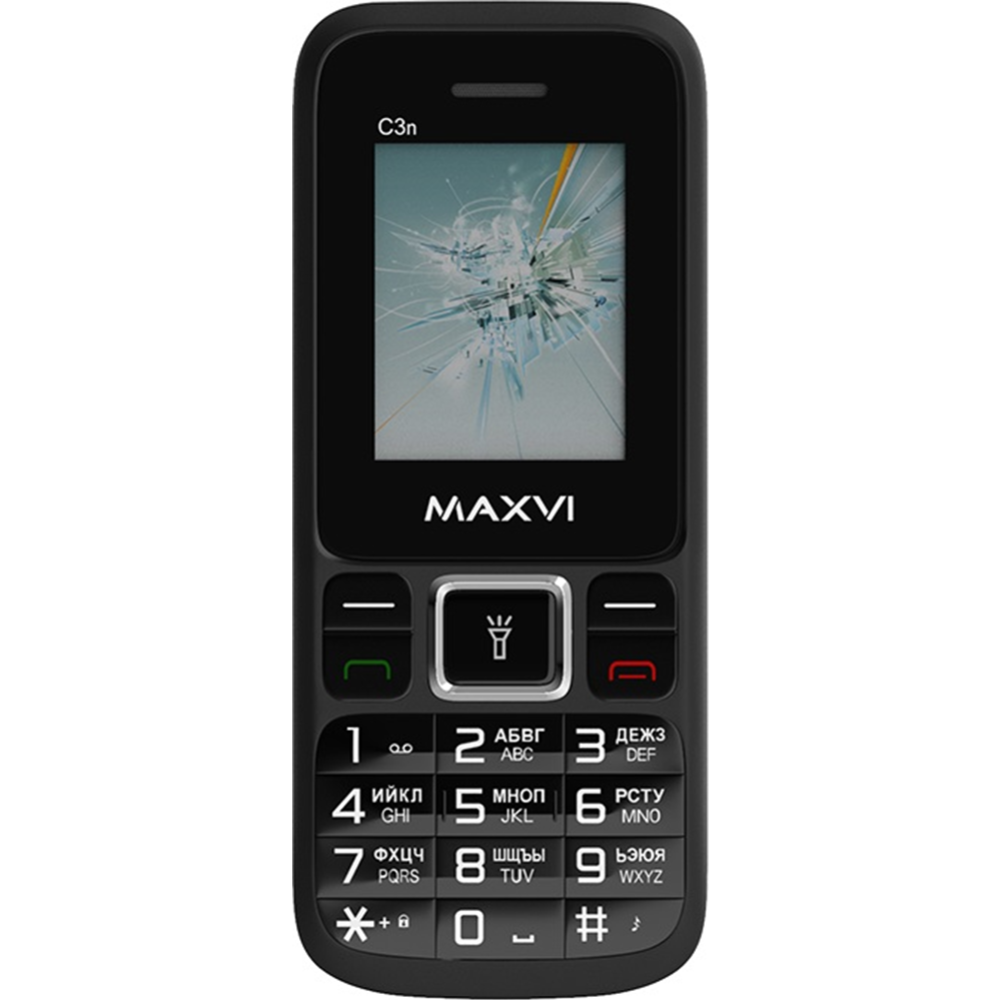 Картинка товара Мобильный телефон «Maxvi» С 3n, Black