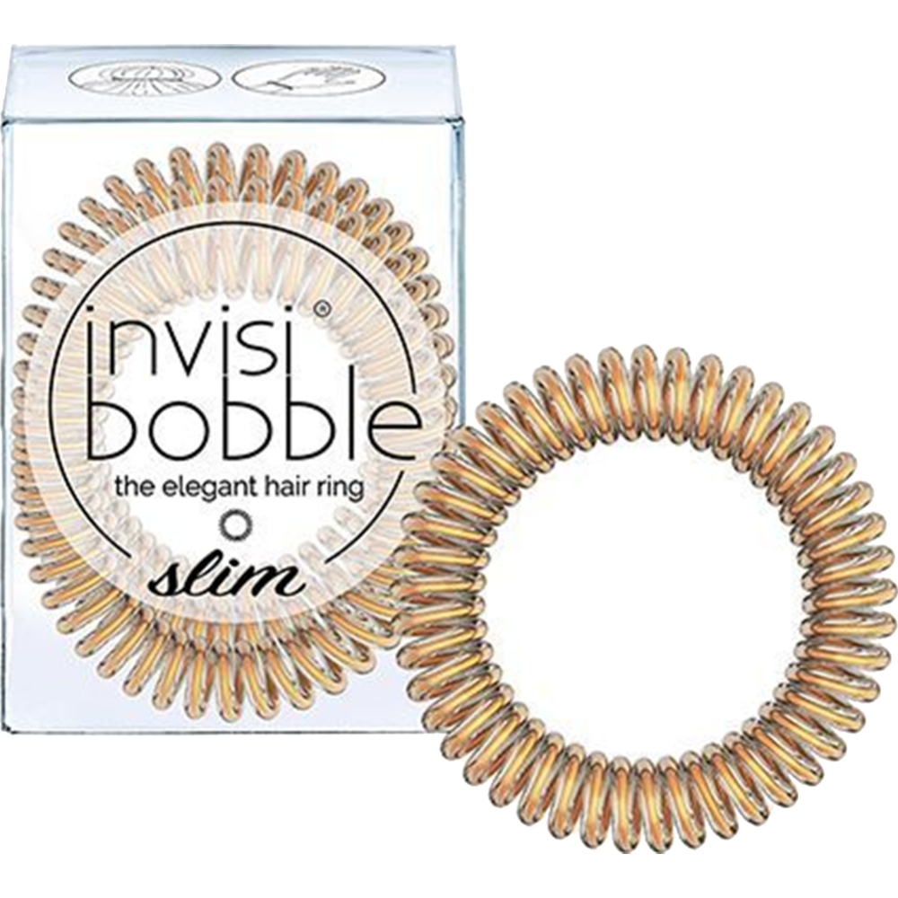 Резинка-браслет для волос «Invisibobble» Slim Bronze Me Pretty