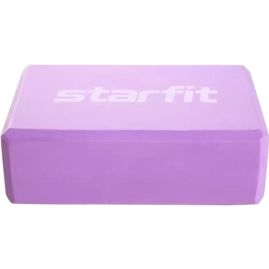 Блок для йоги «Starfit» YB-200, пастельный фиолетовый 