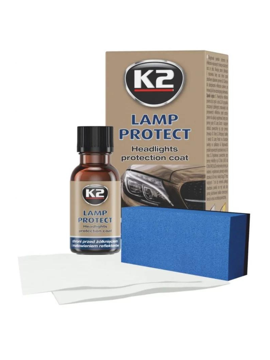 Защитное покрытие для фар после полировки K2 LAMP PROTECT, 10мл